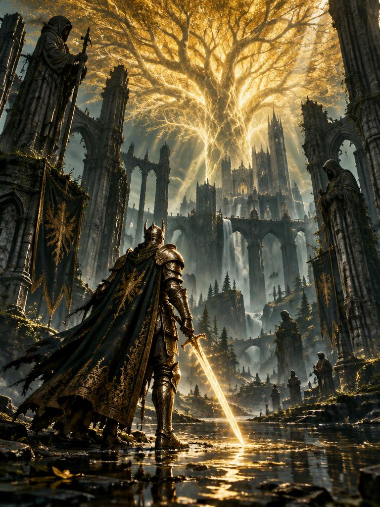 Elden Ring illustrative cover